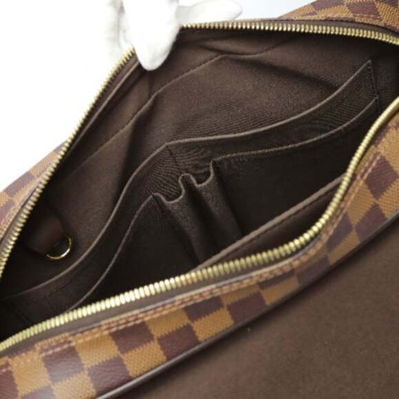 LOUIS VUITTON Authentic Brown Damier Shoulder Bag - Picture 16 of 16